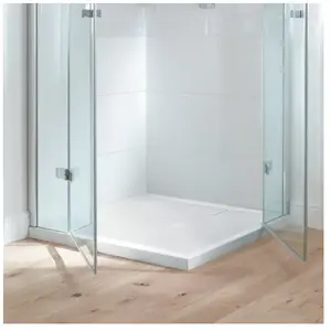 Receveur 90 x 80 x 4,8 VILLEROY ET BOCH Architectura Metalrim acryliqu... pas cher