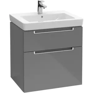 Villeroy & Boch Subway 2.0 Meuble sous-vasque, 2 tiroirs, A90910FP, pas cher