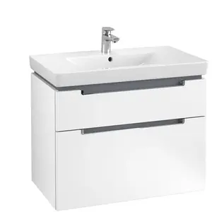 Comparateur de prix : Villeroy & Boch Subway 2.0 Meuble sous-vasque, 2 tiroirs, A91410MS,