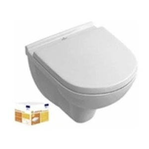 WC Suspendu Sans Bride Villeroy & Boch Omnia Architectura - Design Moderne, Chasse Directe, Installation Murale, Sortie Horizontale