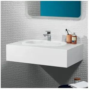 Vasque à encastrer Villeroy et Boch O.Novo Blanc CeramicPlusVendu paramazon