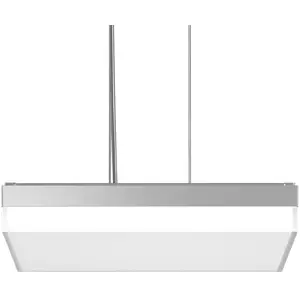 RZB Flat Slim+ Suspension DALI 43x43cm 41W argent/matVendu parluminaire