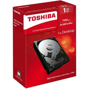 Comparateur de prix : Toshiba P300 1TB disque dur 1 To 7200 tr/min 64 Mo 3.5 Série ATA III - Neuf