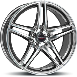 BORBET XRT GRAP.POL 8X17 5X120 ET38 graphite poli pas cher