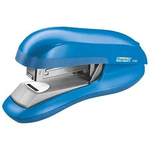 Comparateur de prix : Rapid Agrafeuse manuelle F30 pour agrafes 24/626/6 Bleu Clair