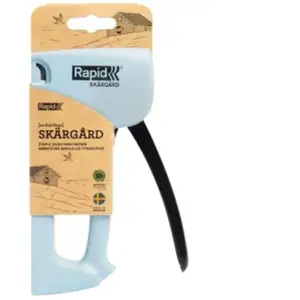 Rapid R53 Spirit of Sweden - Agrafeuse manuelle éco-responsable pour loisirs et travaux domestiques pour agrafes 53/4-10mm - Skargard (Bleu 'Archipel') pas cher