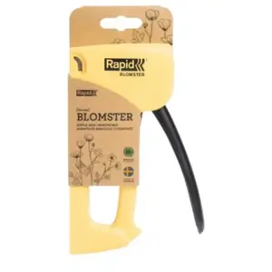 Rapid R53 Spirit of Sweden - Agrafeuse manuelle éco-responsable pour loisirs et travaux domestiques pour agrafes 53/4-10mm - Blomster (Jaune 'Fleur') pas cher