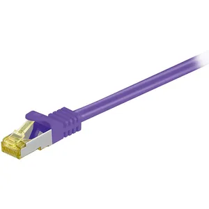 Cordon RJ45 catégorie 7 S/FTP 20 m (Violet) pas cher