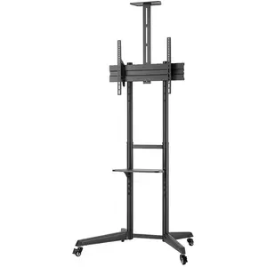 Goobay Support à roulettes pour TV pivotant 37" à 70" pas cher