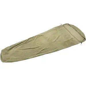 Mil-Tec Sac de couchage polaire - Olive pas cher