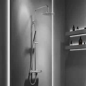 Artiviana Puro Colonne de douche avec mitigeur thermostatique pour 2 s...