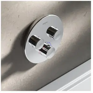 Artiviana Sorpresa PUSH Mitigeur thermostatique pour 2 sorties, pour corps d’encastrement MultiDock, R01FA014CR, pas cher