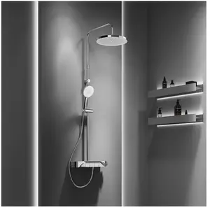 Artiviana Svago PUSH square Colonne de douche avec mitigeur thermostat... pas cher