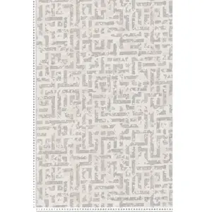A.S. Création Papier Peint vinyl expansé sur support intissé Osaka Ecru ArgentVendu pararchiproducts