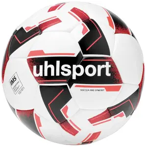 Ballon Uhlsport Pro Synergy - blanc/noir/rouge fluo - Taille 4 pas cher