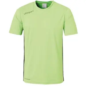 Comparateur de prix : uhlsport Essential T-Shirt Homme, Flash Vert/Noir, FR : 3XL (Taille Fabricant : 3XL)