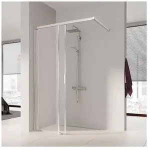 Kermi Liga Paroi de douche à l italienne, avec élément coulissant, LIJ... pas cher