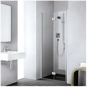 Kermi Liga Porte pliante, pour niche, pour paroi latérale, LI2SL125201... pas cher