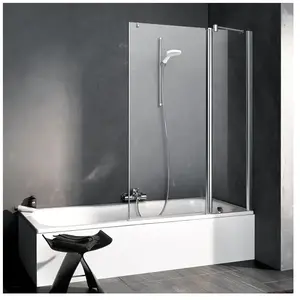 Comparateur de prix : Kermi Pega Pare-baignoire, mobile, PEDTR11015VAK, PEDTR