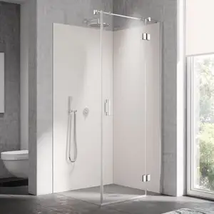 Kermi Liga Porte pivotante, avec élément fixe, pour paroi latérale, LISNR11020VAK, LISNR pas cher