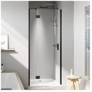 Kermi Liga Porte pivotante, avec élément fixe, pour niche, LISFL100203...Vendu parreuter