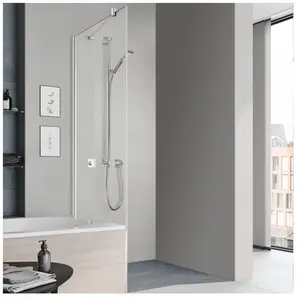 Kermi Mena Paroi latérale, pour porte pliante, pour porte battante, po...