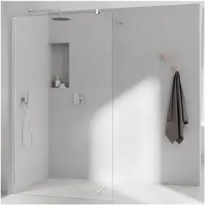 Kermi Mena Paroi de douche à l’italienne, METWF10020VPK, METWF pas cher