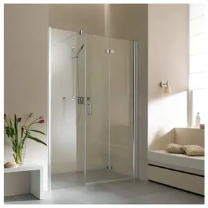 Kermi Diga Porte pliante, avec élément annexe, pour niche, DI2OR15020V... pas cher