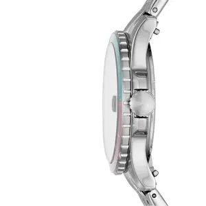 Fossil - Montre FB-01 à Trois Aiguilles et Date en Acier Inoxydable pour Femme, ES4741 pas cher