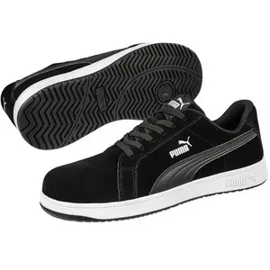 Chaussure Basse - PUMA - Iconic Suede S1P Noir T.49 640010200000049 TU pas cher