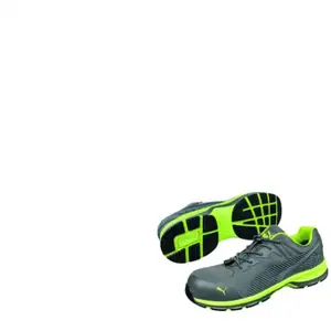 Puma Chaussures de sécurité Fuse Motion 2.0 green low S1P esd hro src - gris/vert 47 pas cher
