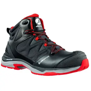 Comparateur de prix : Albatros Bottes de sécurité ULTRATRAIL BLACK MID taille 45 noir/cuir rouge