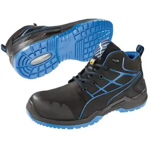 PUMA Chaussure de sécurité haute 634200, ESD,S3,Taille 40,noir/bleu pas cher