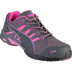 Comparateur de prix : Baskets de sécurité femme Celerity Knit S1 HRO SRC Puma roses 36