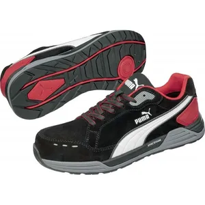 Comparateur de prix : Baskets de sécurité S3 ESD HRO SRC Puma Airtwist noires et rouges 41 