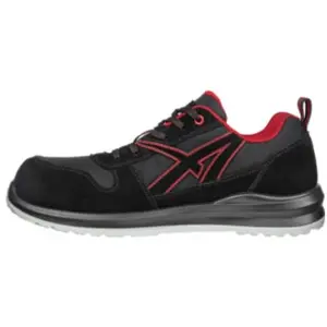 Comparateur de prix : Albatros - clifton low S3 src - Chaussures de sécurité - noir/rouge 47