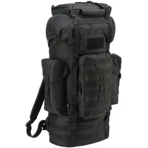 Sac à dos - BRANDIT - Combat Molle - Noir - 100% polyester - Usage régulier pas cher