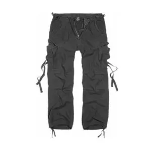 Comparateur de prix : Brandit M-65 Vintage, pantalon cargo , couleur: Noir , taille: S