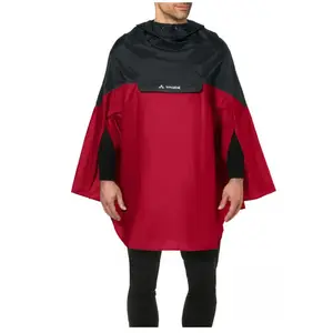 Vaude - Covero Poncho II - Veste de cyclisme taille L, rougeVendu paramazon
