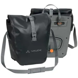 Comparateur de prix : Vaude - Aqua Front - Sacoches pour porte-bagages taille 28 l, gris/noir