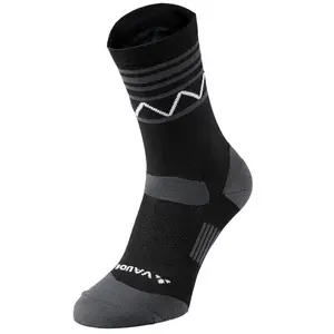 Comparateur de prix : Vaude Bike Socks Mid - Chaussettes vélo Black White 39 - 41