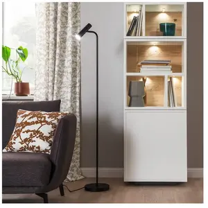Schöner Wohnen Stina lampadaire LED noir pas cher