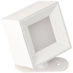 FH Lighting Spot mural à LED rechargeable Magnetics, blanc, forme cubi... pas cher