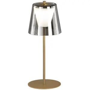Easy by FHL Marbella rechargeable Lampe de table, LED, 850288, pas cher