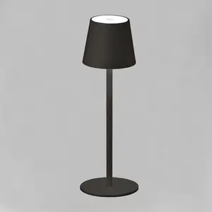 Comparateur de prix : FH Lighting Lampe à poser LED Tropea batterie, noir sable