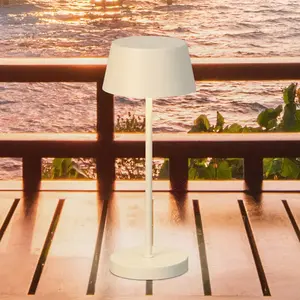 FH Lighting Lampe à poser LED rechargeable Sienna Pro beige sable, 24 ...