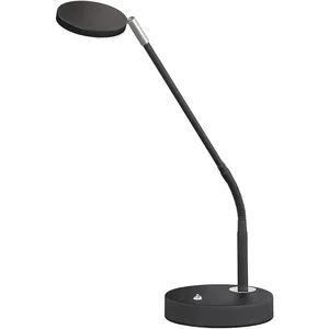 FH Lighting Lampe à poser LED Lunia, dimmable, noir sable pas cher