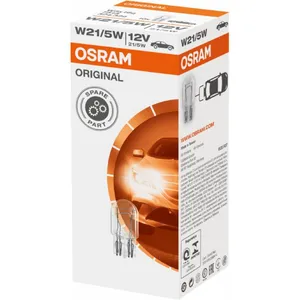 Comparateur de prix : Osram - 10 Ampoules 12V W21-5W Original