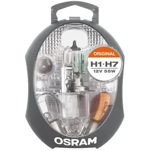 Comparateur de prix : Osram CLK H1/H7 Lampe de Rechange Original Halogènes 12 V, Jaune