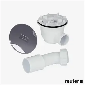 Huppe HÜPPE Universal garniture de vidage set complet, 508055R91,